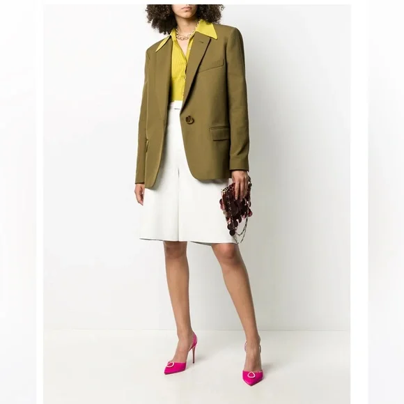 plain single breasted blazer